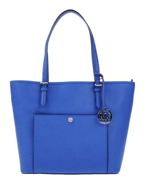 michael kors blue leather handbag|Michael Kors handbags sale outlet.